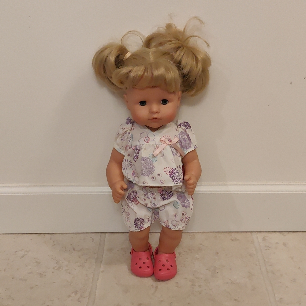 Gotz Maxy Aquini 16.5" All Vinyl Bath Baby Doll
